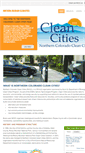 Mobile Screenshot of northerncocleancities.org